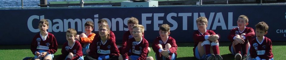 Celebrating UEFA's support for CP Football