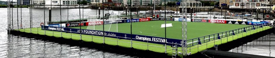 CP Football on display at the UEFA Champions Festival