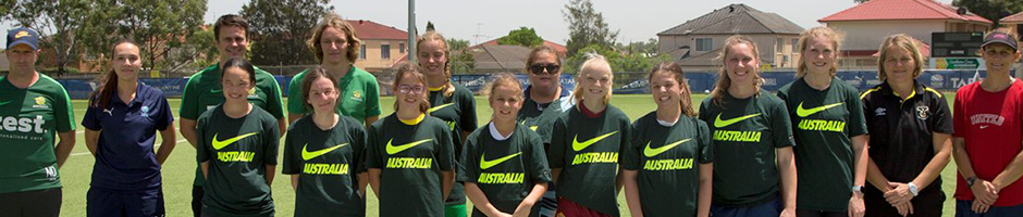 NSW hosts historic first girls only CP Football clinic