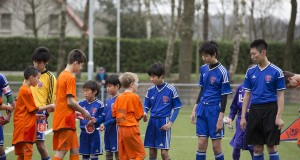 Japanese CP Football team Under 14 in The Netherlands