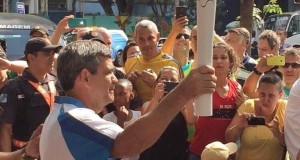 Paulo honoured to carry the Paralympic Flame