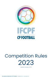 IFCPF Competition Rules - 2023