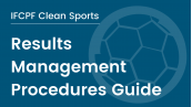 IFCPF Results Management Procedures Guide