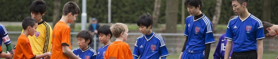 Japanese CP Football team Under 14 in The Netherlands