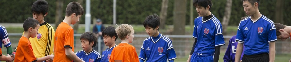 Japanese CP Football team Under 14 in The Netherlands