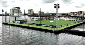 CP Football on display at the UEFA Champions Festival