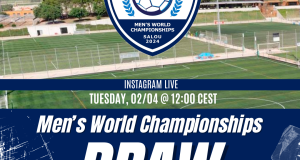 IFCPF Men's World Championships Draw live this Tuesday