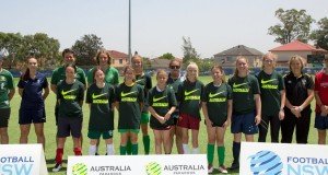NSW hosts historic first girls only CP Football clinic
