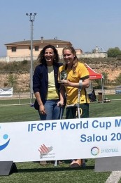 Top Goalscorer: Georgia Beikoff (10) of Australia 