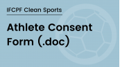 Athlete Consent Form (.doc)