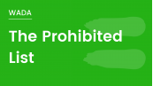WADA - The Prohibited List